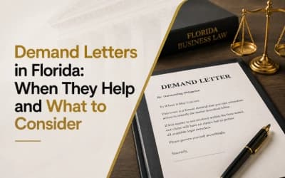 Demand Letters in Florida: When They Help and What to Consider