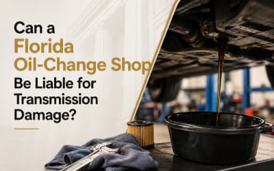 Can a Florida Oil-Change Shop Be Liable for Transmission Damage?