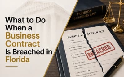 What to Do When a Business Contract Is Breached in Florida