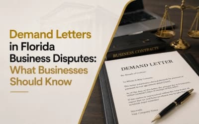 Demand Letters in Florida Business Disputes: What Businesses Should Know